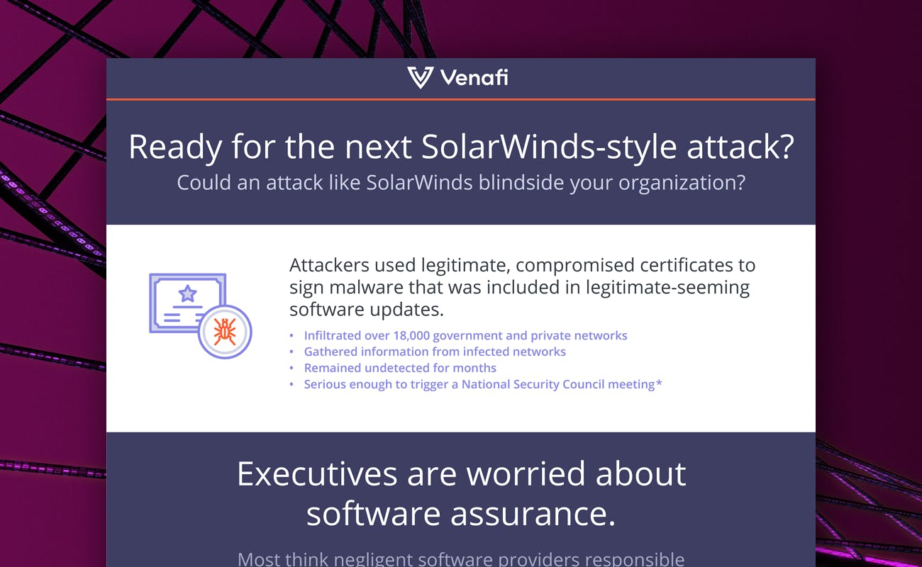 Ready for the Next SolarWinds-Style Attack? - cover graphic