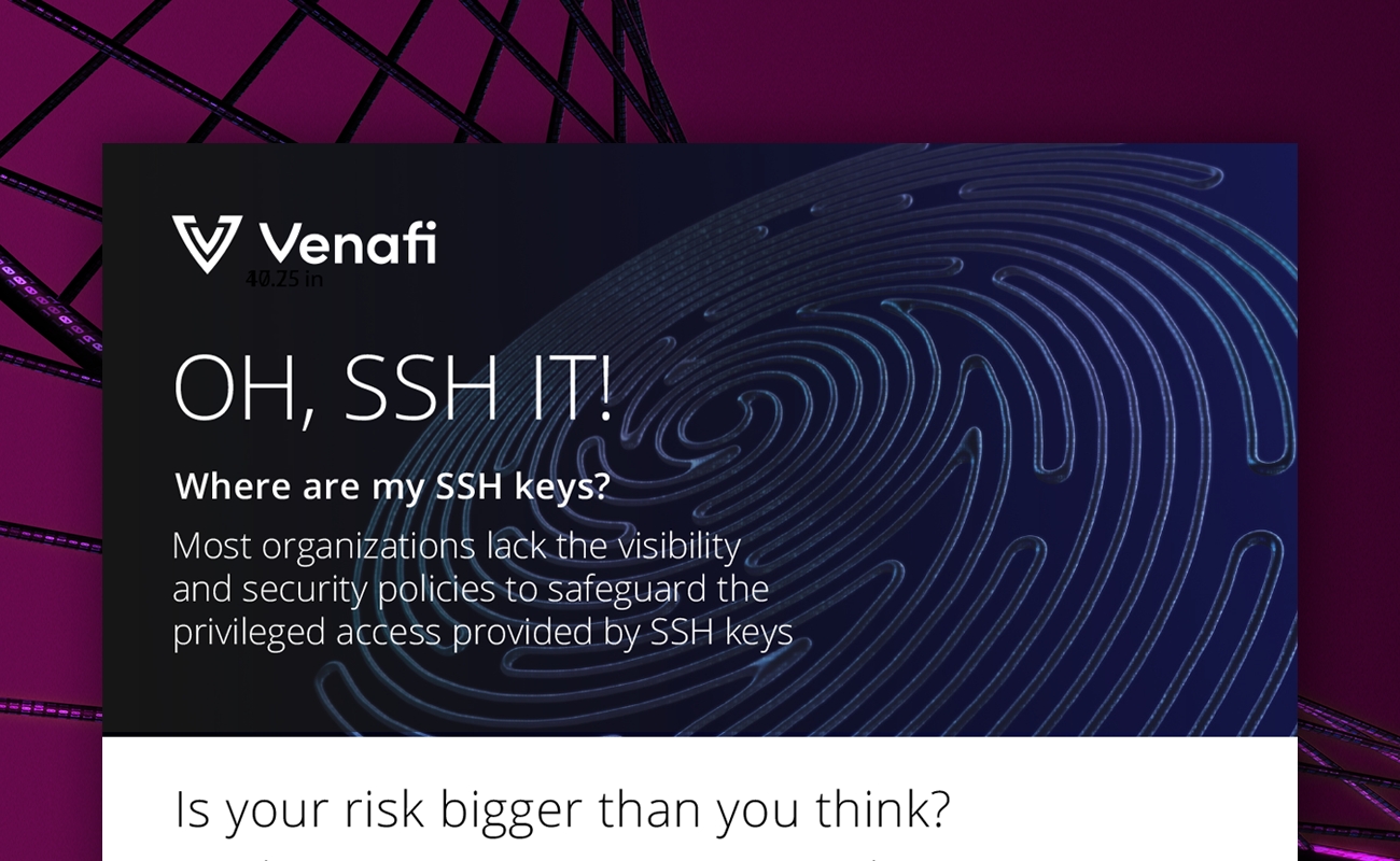 OH, SSH IT! Where are my SSH Keys!? - cover graphic