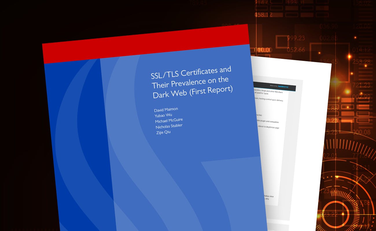 SSL/TLS Certificates and Their Prevalence on the Dark Web