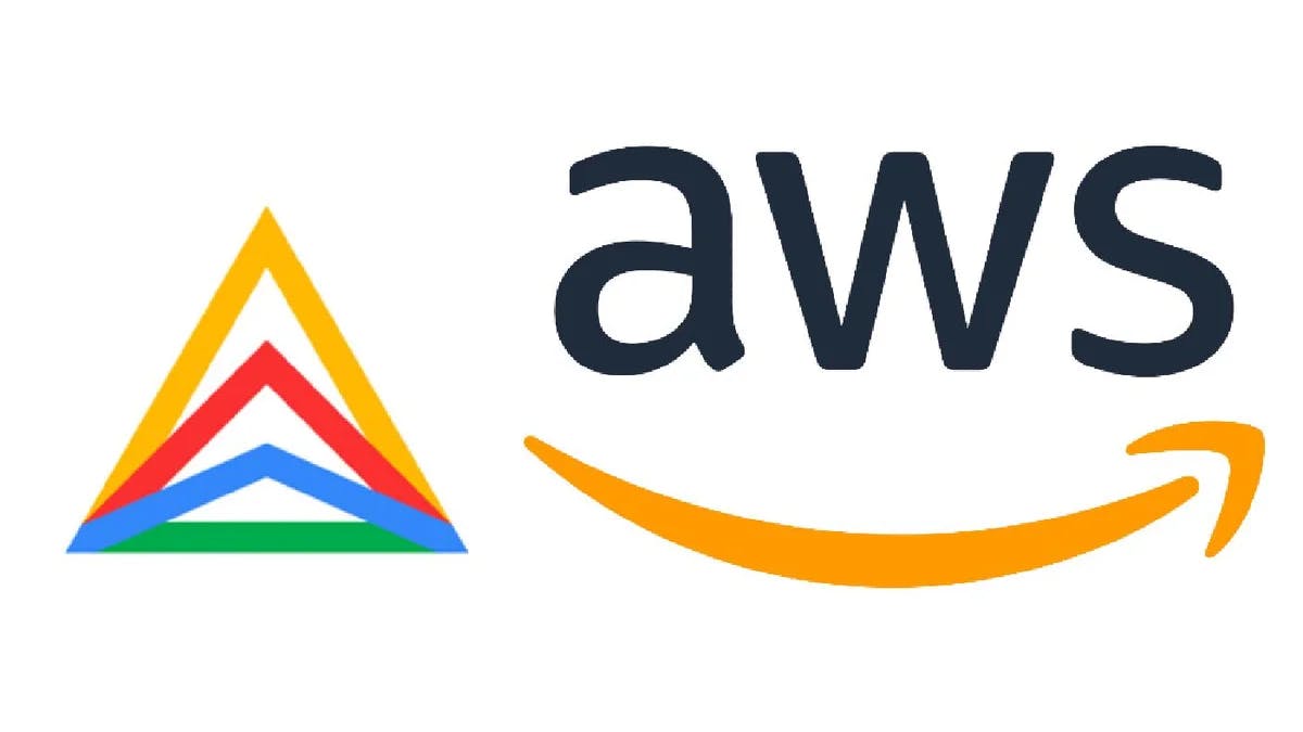 GKE on AWS - cover graphic