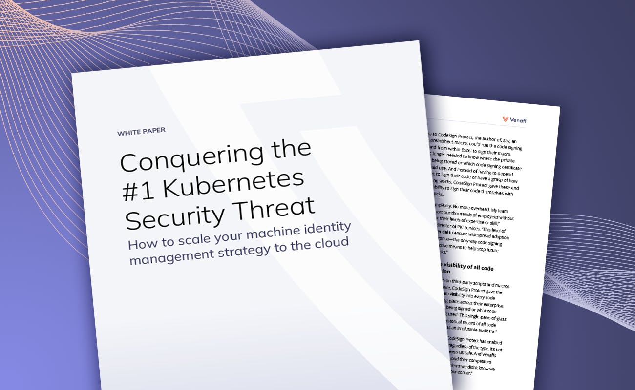 Conquering the #1 Kubernetes Security Threat - cover graphic
