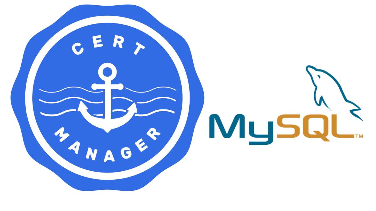 Configuring MySQL SSL/TLS authentication with cert-manager - cover graphic