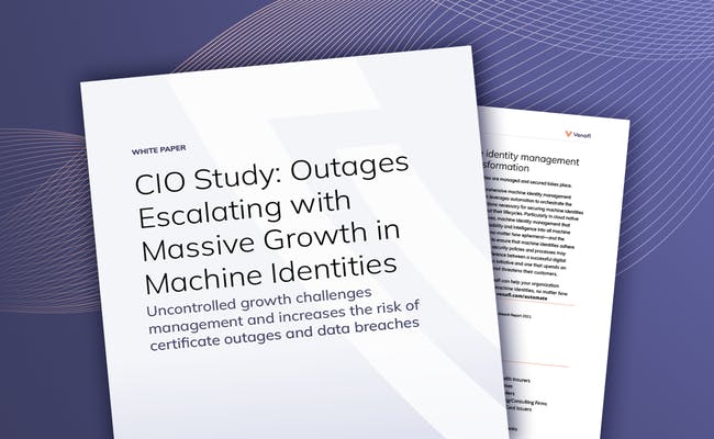 CIO Study: Outages Escalating with Massive Growth in Machine Identities